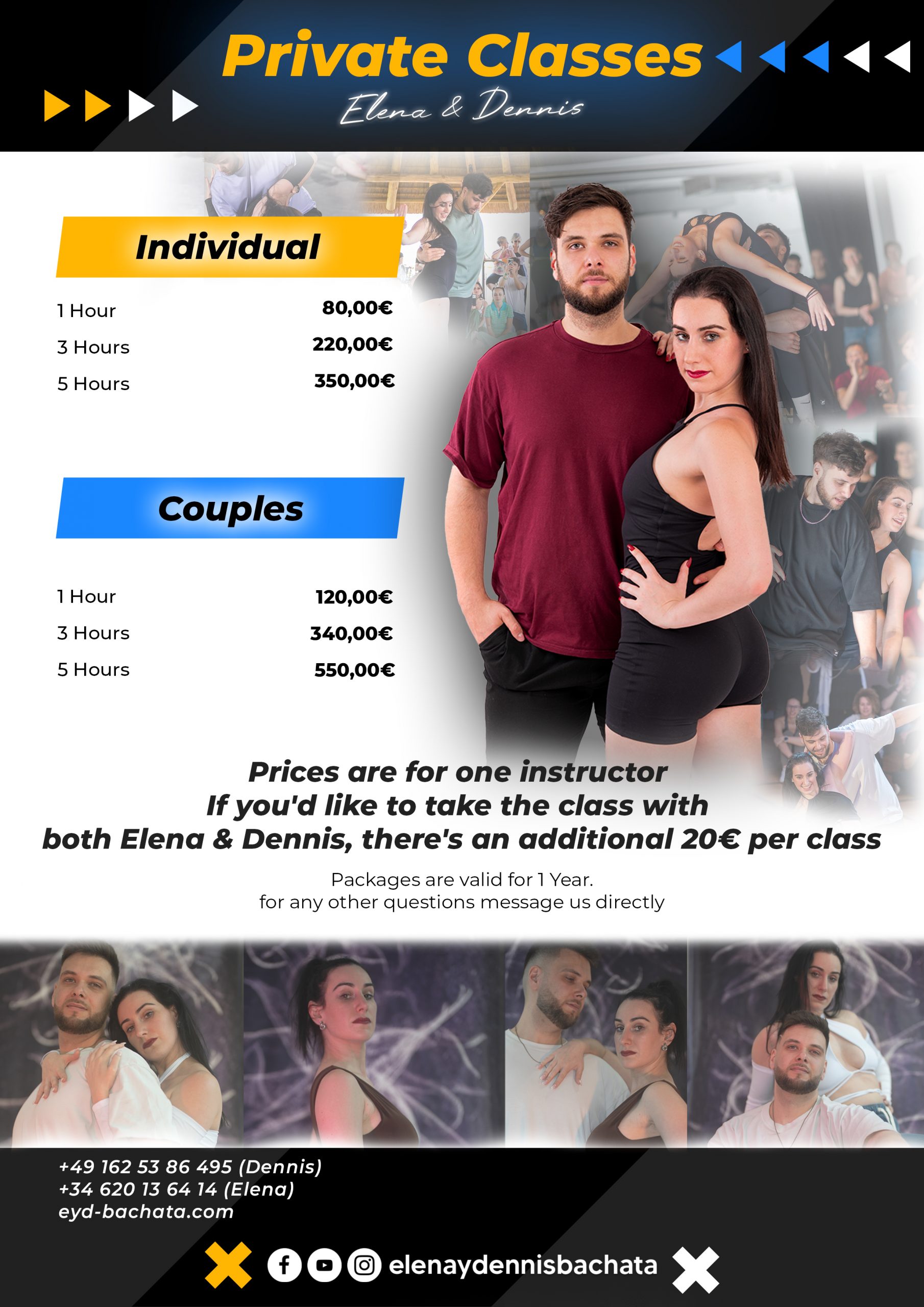 Elena & Dennis – Privatstunden