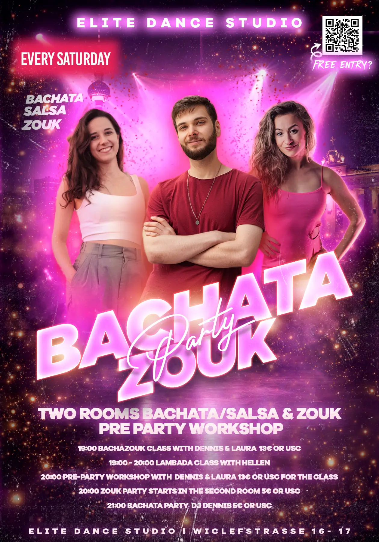Samstag Bachata & Zouk Party